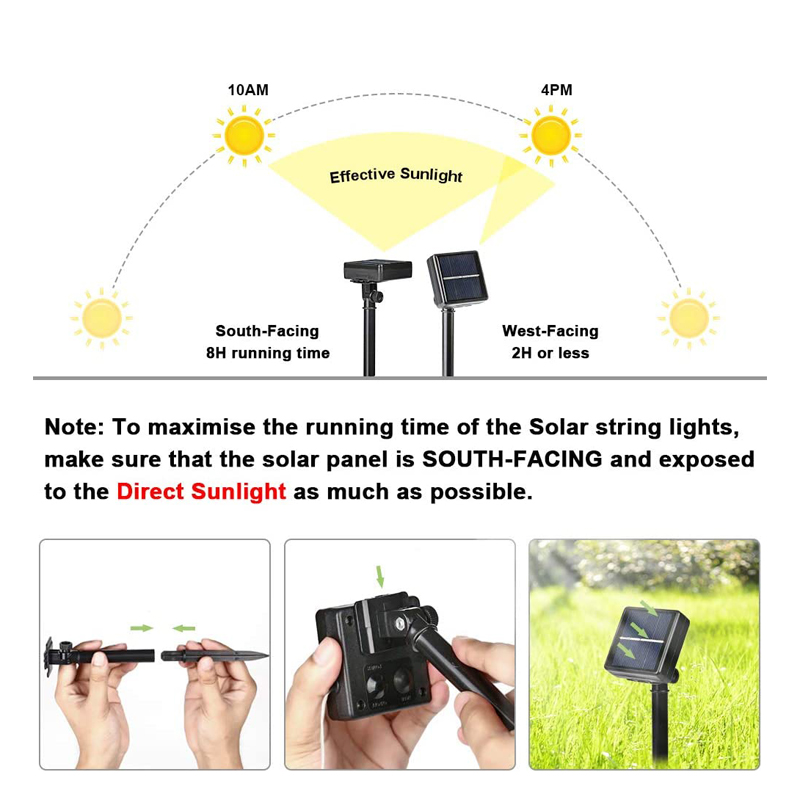 Outdoor LED Solar Fairy String - Outdoor Lighting No Wiring review and price