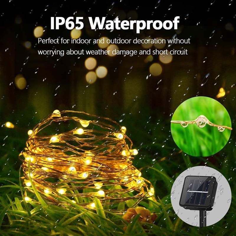 Outdoor LED Solar Fairy String - Outdoor Lighting No Wiring review and price