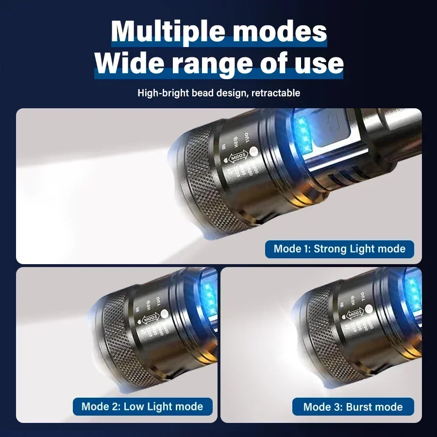Tactical LED Flashlight 2000LM - Outdoor Lighting Construction review and price