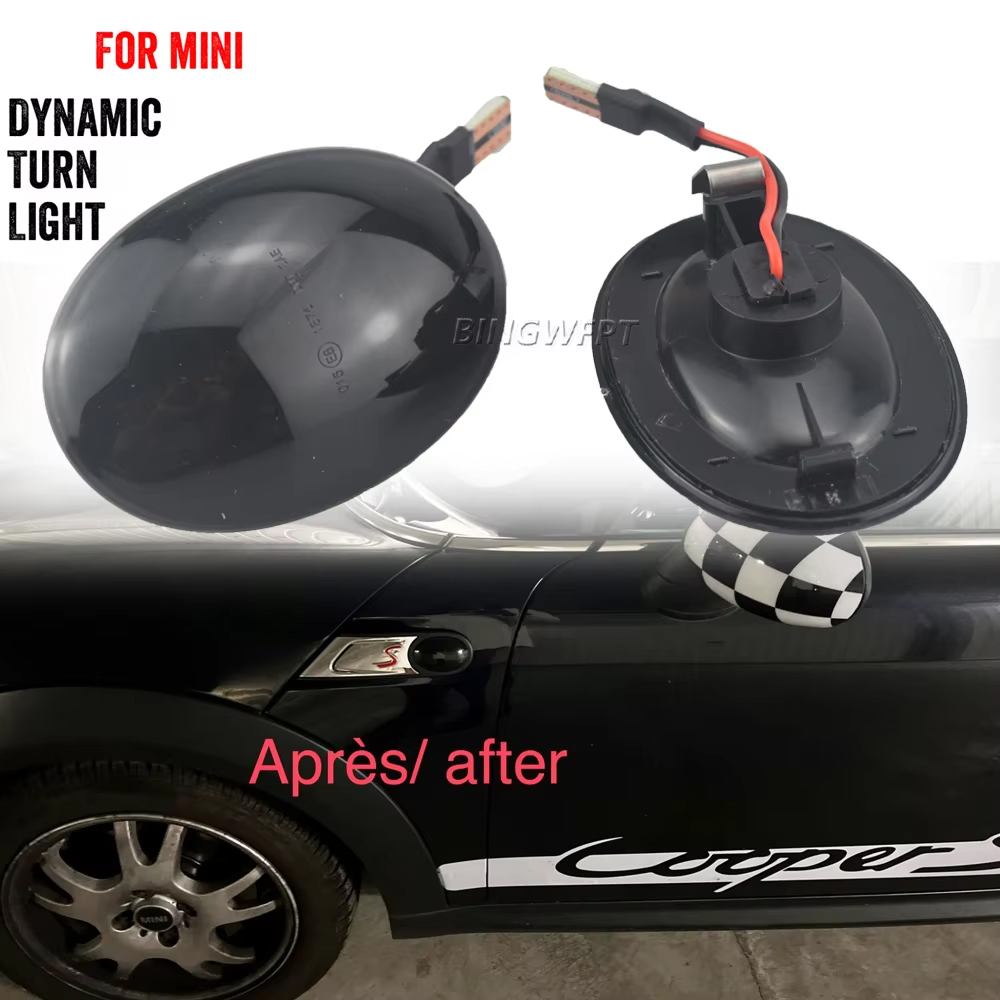 2pcs Dynamic LED Side Marker f - Outdoor Lighting Yellow review and price