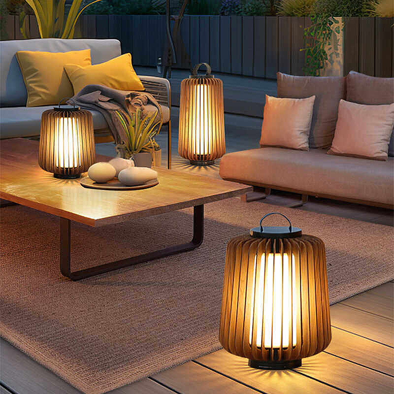 Luminous floor lamp courtyard  - Outdoor Lighting Decoration review and price