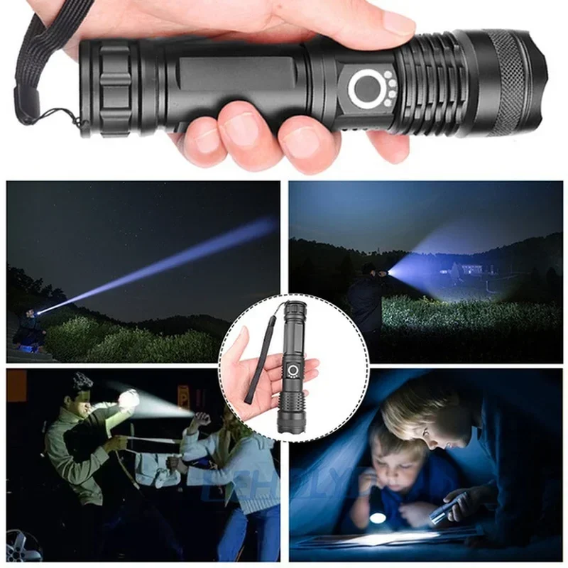 High Power XHP70 Led Flashligh - Outdoor Lighting Construction review and price